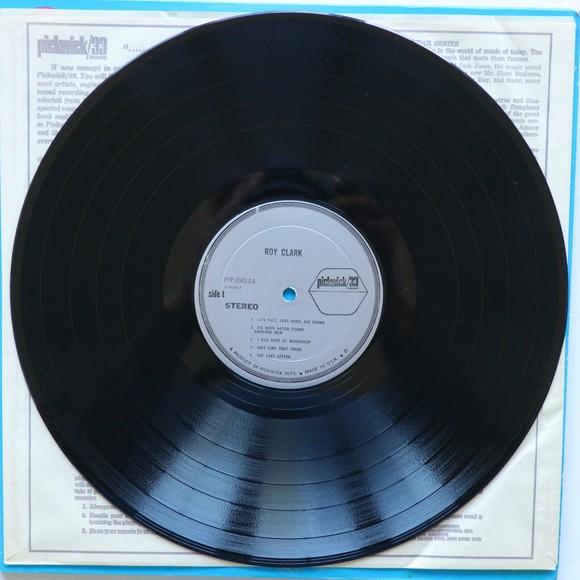 Roy Clark - Double Album – Silver Threads & Golden Needles - 12" Vinyl LP 33 RPM - Picture 9 of 12